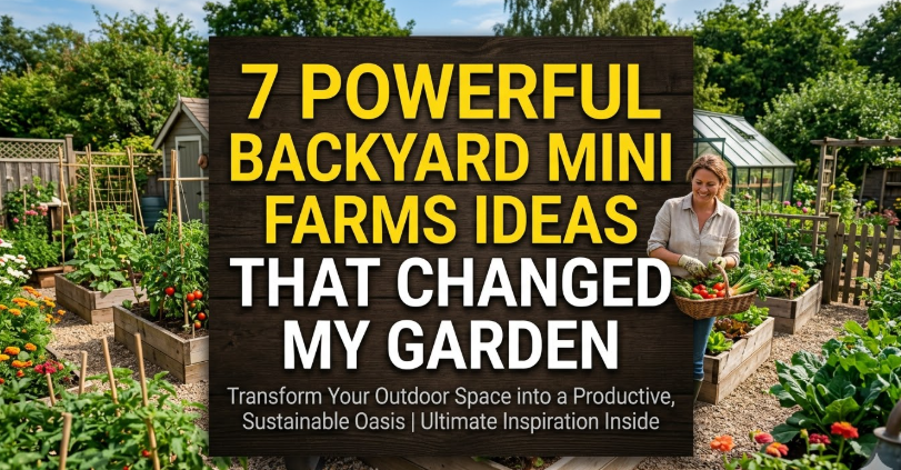 7 Powerful Backyard Mini Farms Ideas That Changed My Garden