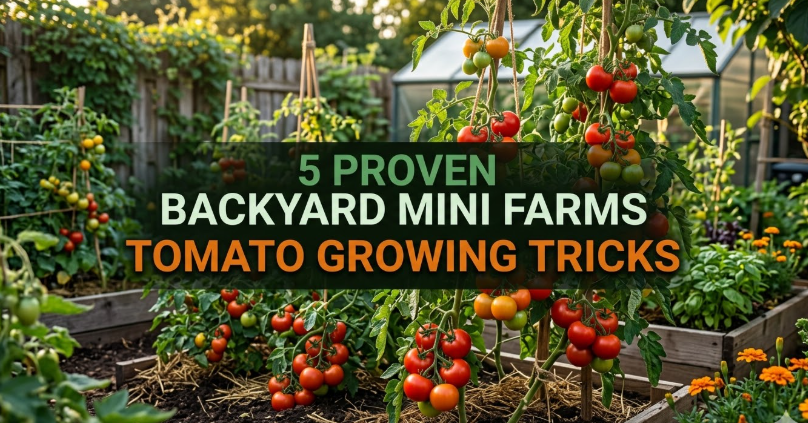 5 Proven Backyard Mini Farms Tomato Growing Tricks