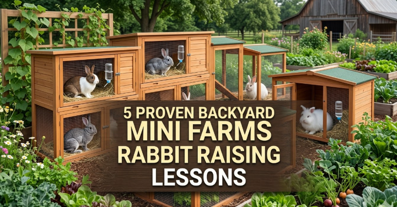 5 Proven Backyard Mini Farms Rabbit Raising Lessons